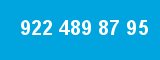 922 489 87 95